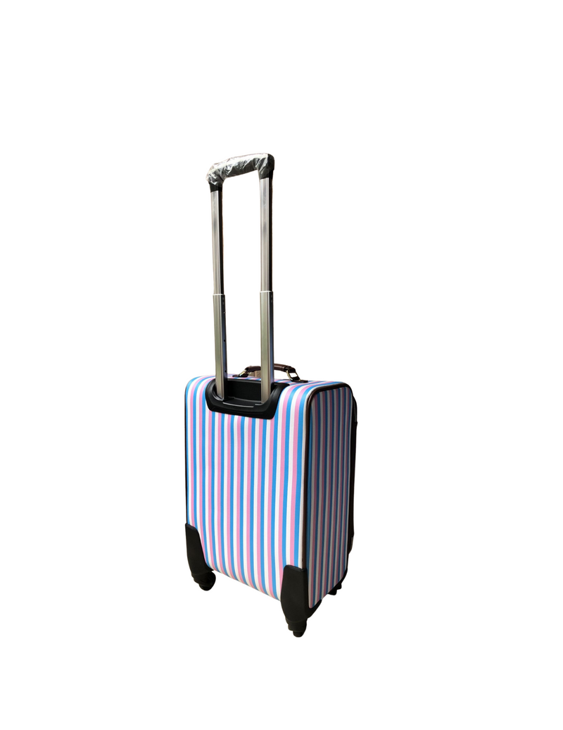 JJ Pink & Blue Luggage Set